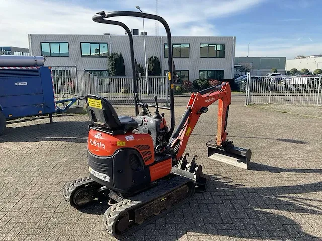 2018 kubota u10-3 minigraafmachine - afbeelding 6 van  13