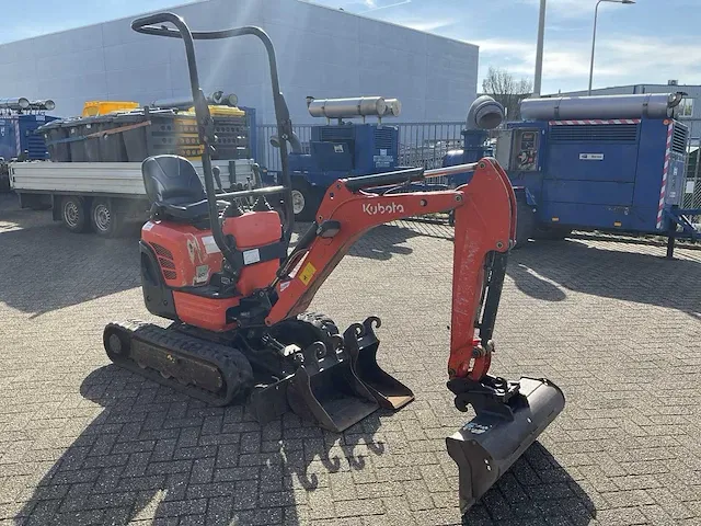 2018 kubota u10-3 minigraafmachine - afbeelding 7 van  13