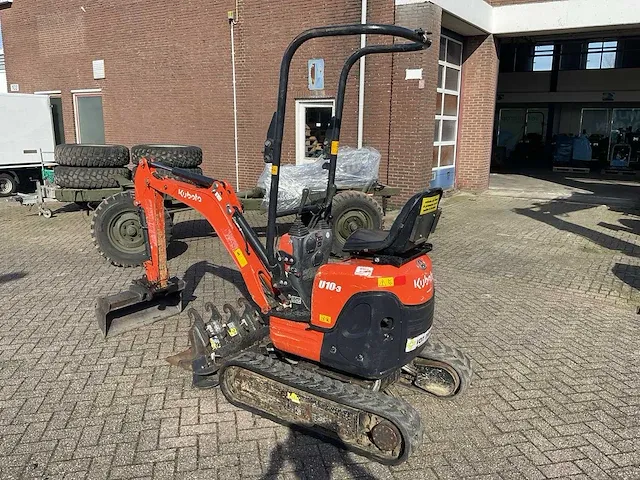2018 kubota u10-3 minigraafmachine - afbeelding 8 van  13