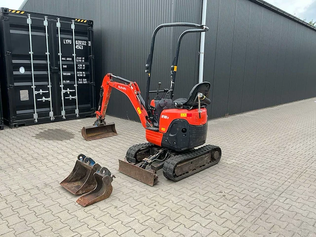 2018 kubota u10-3 minigraafmachine - afbeelding 2 van  30