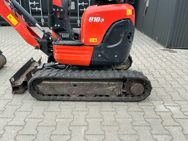 2018 kubota u10-3 minigraafmachine - afbeelding 8 van  30