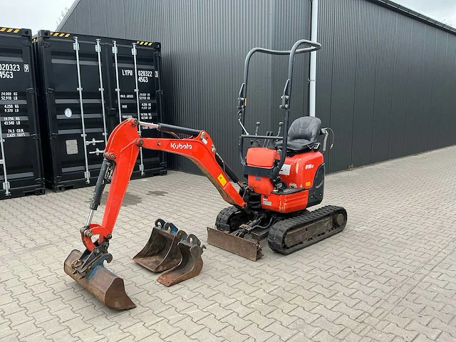 2018 kubota u10-3 minigraafmachine - afbeelding 1 van  30