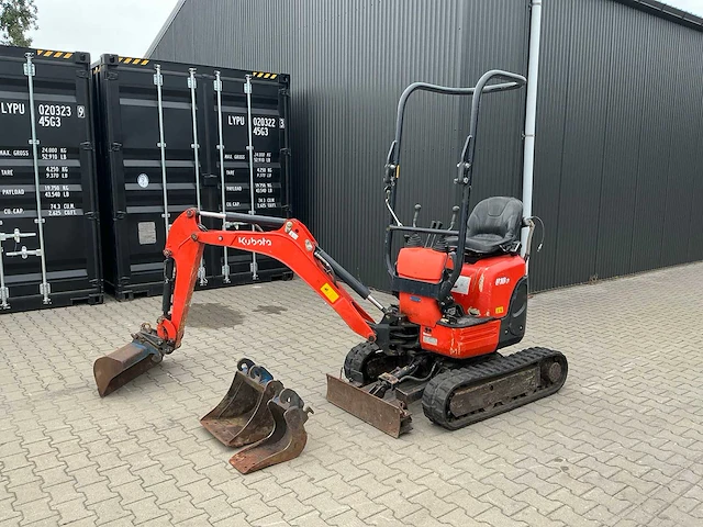 2018 kubota u10-3 minigraafmachine - afbeelding 15 van  30