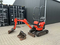 2018 kubota u10-3 minigraafmachine - afbeelding 15 van  30