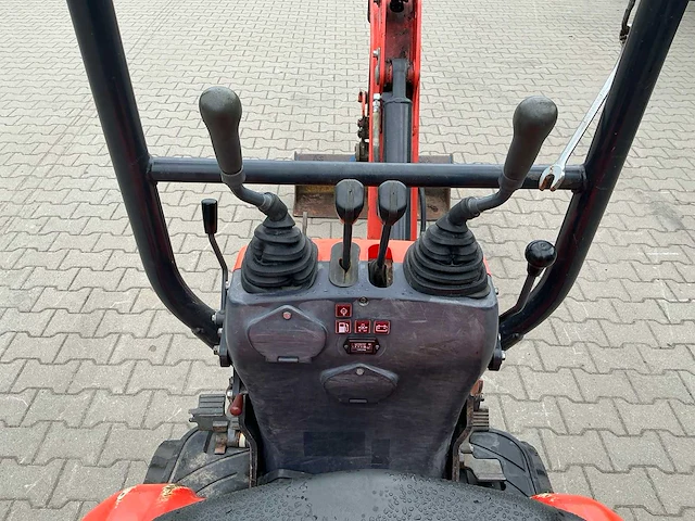 2018 kubota u10-3 minigraafmachine - afbeelding 18 van  30