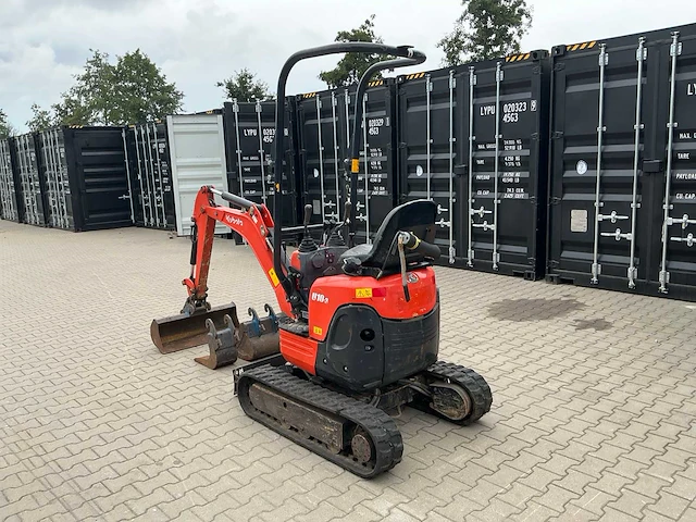 2018 kubota u10-3 minigraafmachine - afbeelding 26 van  30