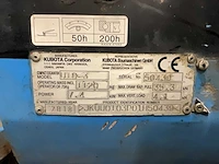 2018 kubota u10-3 minigraafmachine - afbeelding 13 van  20