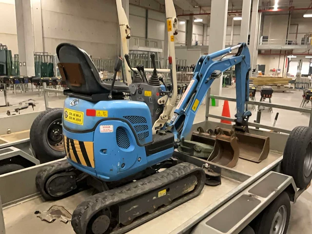 2018 kubota u10-3 minigraafmachine - afbeelding 12 van  20