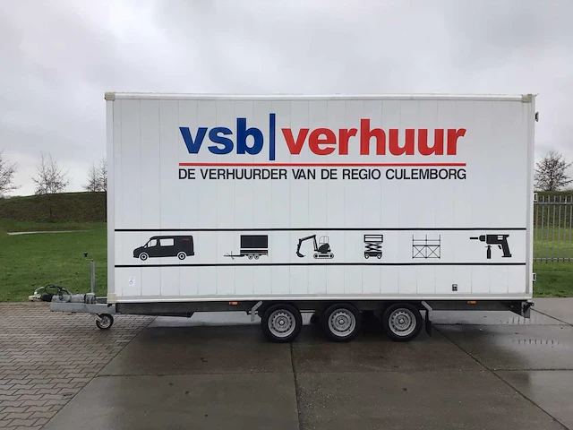 2018 kuiper kupa 3500kg meubelbak aanhangwagen - afbeelding 3 van  10