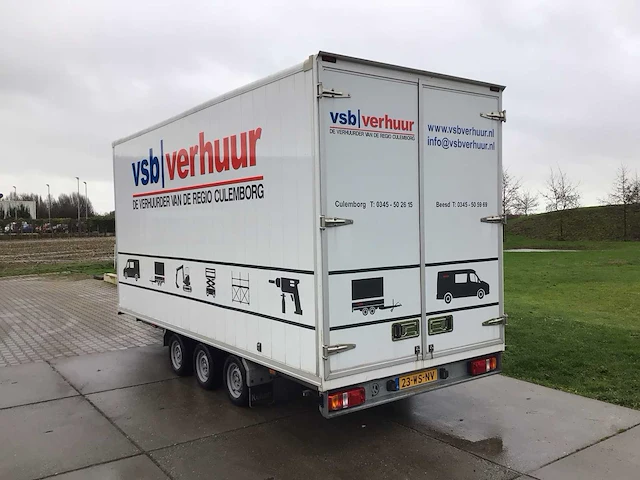 2018 kuiper kupa 3500kg meubelbak aanhangwagen - afbeelding 4 van  10