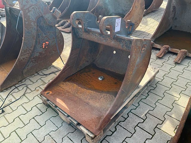 2018 lehnhoff cto5-800 dieplepelbak cw10 - afbeelding 1 van  8