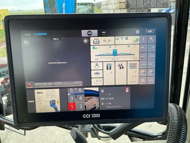 2018 lemken sirius 12/1900 veldspuit (dgps) (c-a) - afbeelding 27 van  57