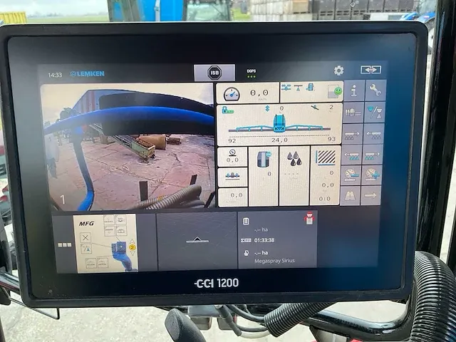 2018 lemken sirius 12/1900 veldspuit (dgps) (c-a) - afbeelding 29 van  57