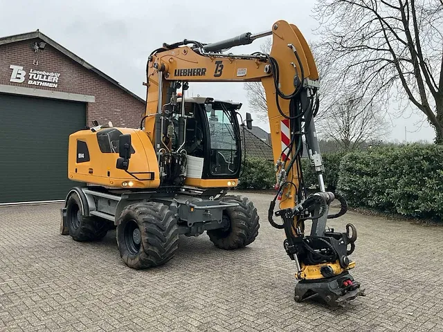 2018 liebherr a914 litronic banden graafmachine - afbeelding 34 van  41