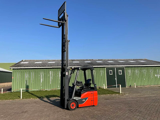 2018 linde e14-02 vorkheftruck - afbeelding 18 van  19