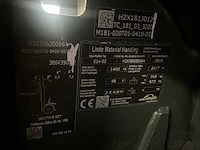 2018 linde e14-02 vorkheftruck - afbeelding 7 van  15