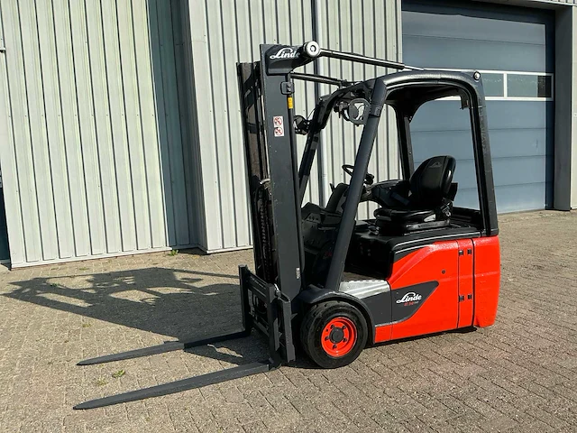 2018 linde e14-02 vorkheftruck - afbeelding 1 van  15