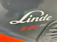 2018 linde e20ph-02 vorkheftruck - afbeelding 4 van  18