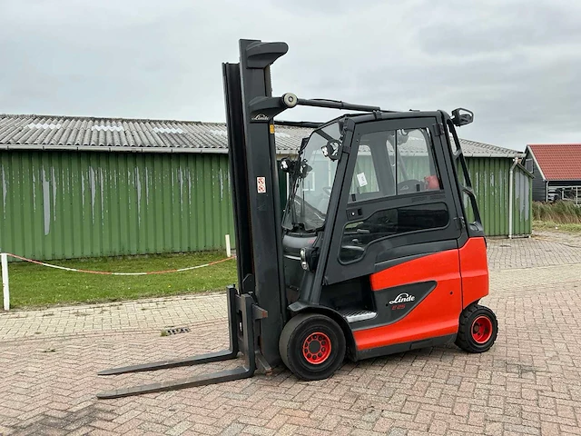 2018 linde e25h-01/600 vorkheftruck - afbeelding 1 van  15