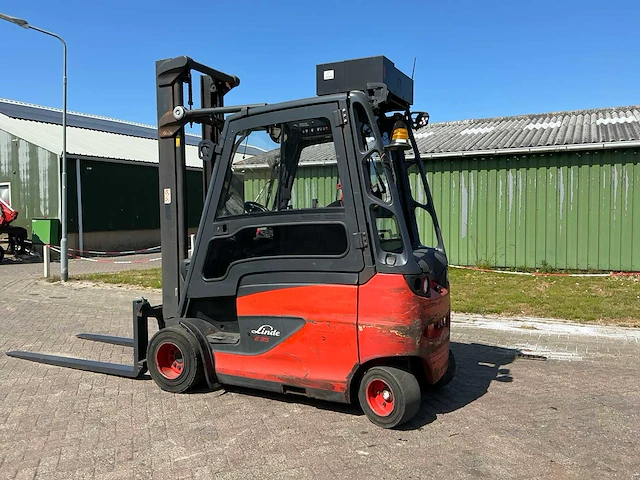 2018 linde e35 vorkheftruck - afbeelding 17 van  17