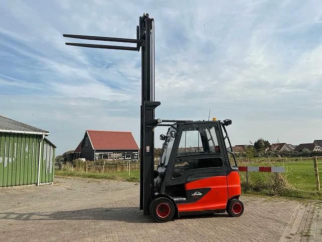 2018 linde e35 vorkheftruck - afbeelding 11 van  12