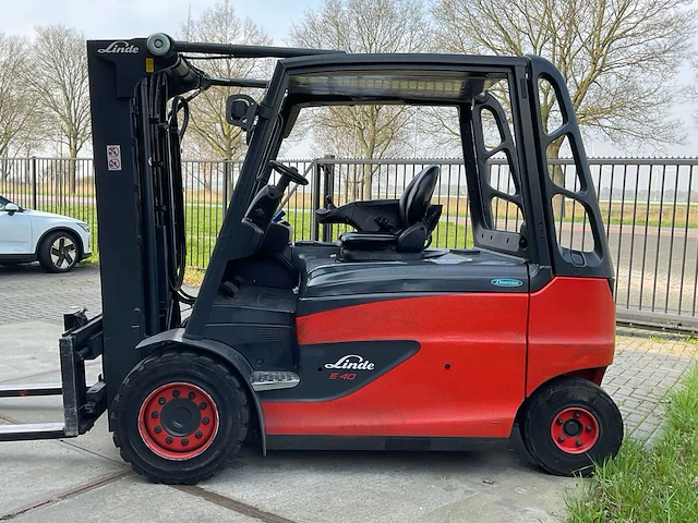 2018 linde e40l-01/600 vorkheftruck - afbeelding 11 van  16