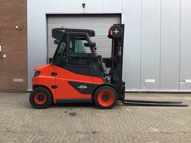 2018 linde e70-01 vorkheftruck - afbeelding 12 van  18