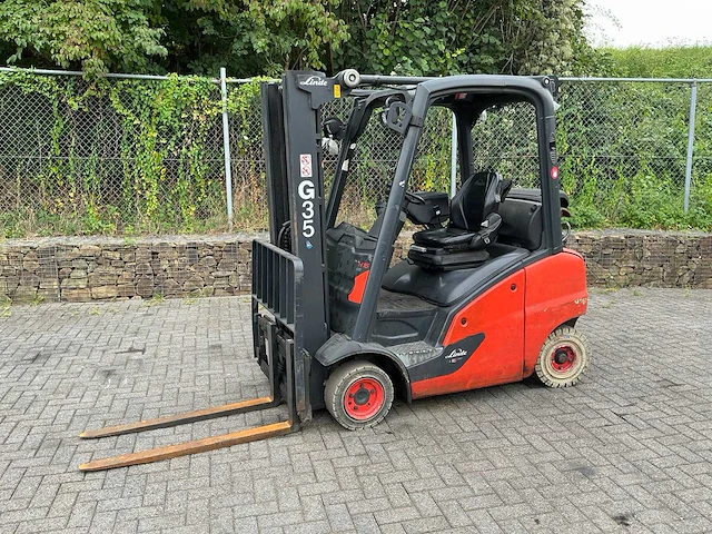 2018 linde h16t-01 evo vorkheftruck - afbeelding 1 van  25