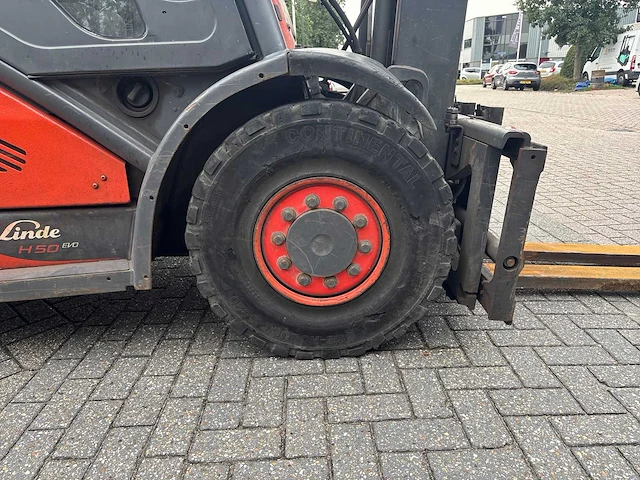 2018 linde h50d-02 vorkheftruck - afbeelding 21 van  45