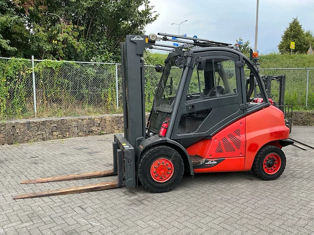 2018 linde h50d-02/600 vorkheftruck - afbeelding 1 van  35