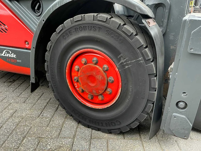 2018 linde h50d-02/600 vorkheftruck - afbeelding 25 van  35