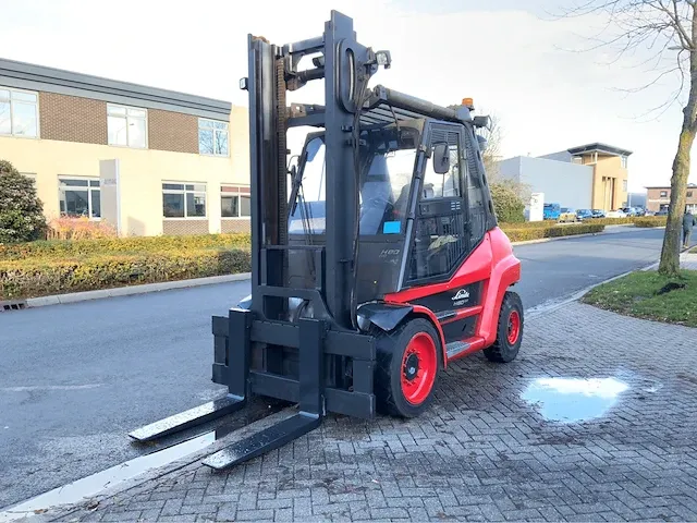 2018 linde h80d-03 vorkheftruck - afbeelding 1 van  31
