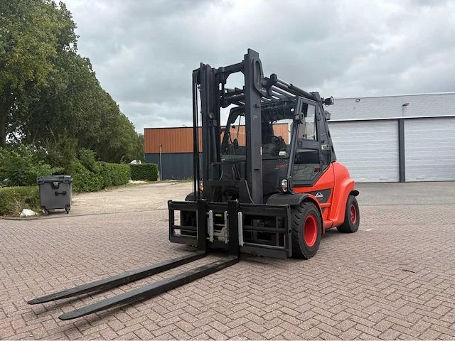2018 linde h80d-03/900 evo vorkheftruck - afbeelding 1 van  49
