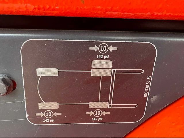 2018 linde h80d-03/900 evo vorkheftruck - afbeelding 41 van  49