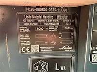 2018 linde h80d-03/900 evo vorkheftruck - afbeelding 44 van  49