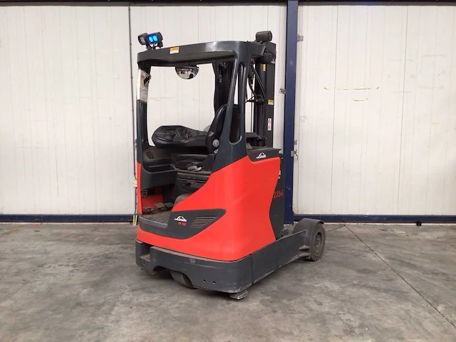 2018 linde r16g-01 reach truck - afbeelding 1 van  14