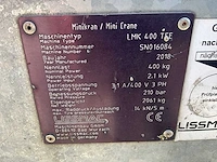 2018 lissmac lmk400 tfe lijmkraan - afbeelding 9 van  17