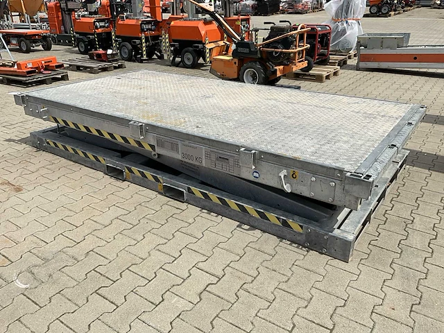 2018 lissmac mab 2801 schaarheftafel / werkplatform - afbeelding 1 van  8