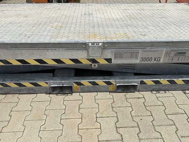 2018 lissmac mab 2801 schaarheftafel / werkplatform - afbeelding 4 van  8