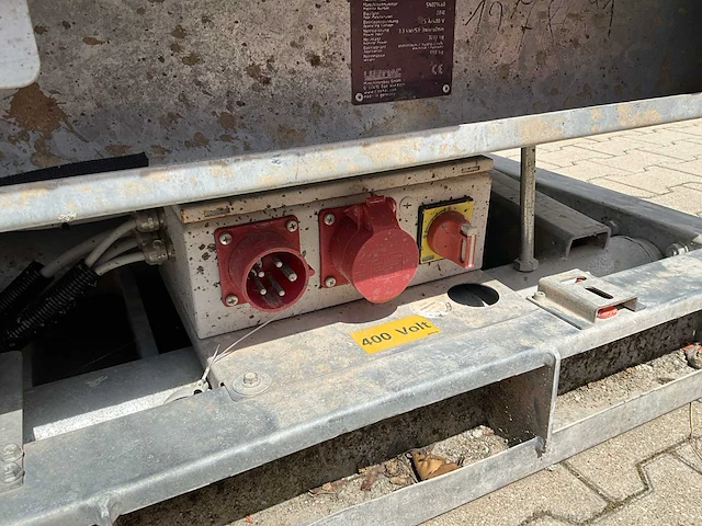 2018 lissmac mab 2801 schaarheftafel / werkplatform - afbeelding 7 van  8