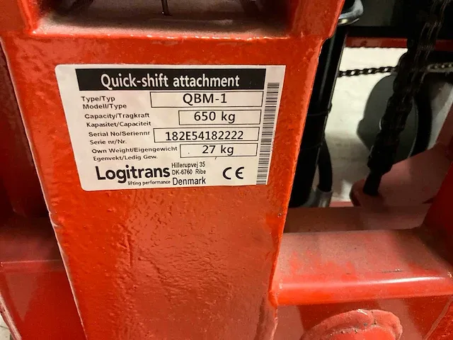 2018 logitrans elf1001/9 stapelaar - afbeelding 9 van  12