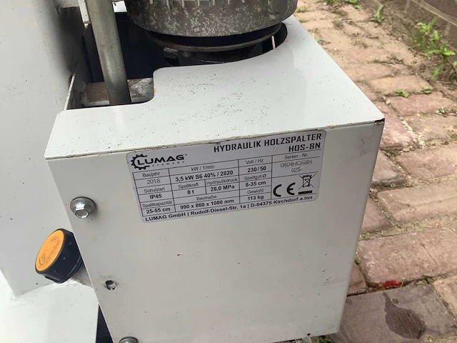 2018 lumag hds-8n kloofmachine - afbeelding 4 van  4