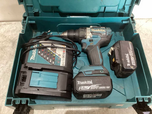 2018 makita ddf 484 accuboormachine - afbeelding 1 van  1