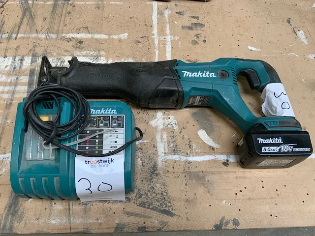2018 makita djr186 reciprozaag - afbeelding 1 van  5