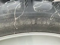 2018 massey ferguson 5609 dyna-4 tweewielaangedreven landbouwtractor (c-a) - afbeelding 4 van  34