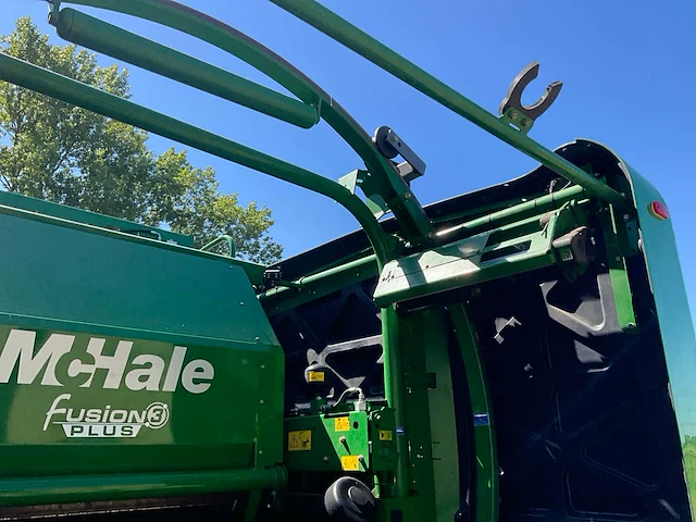 2018 mchale fusion 3 plus balenpers met foliewikkelaar - afbeelding 20 van  35
