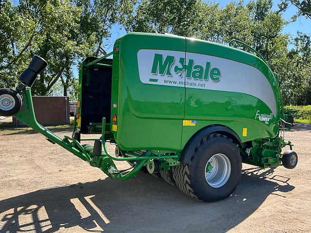 2018 mchale fusion 3 plus balenpers met foliewikkelaar - afbeelding 32 van  35