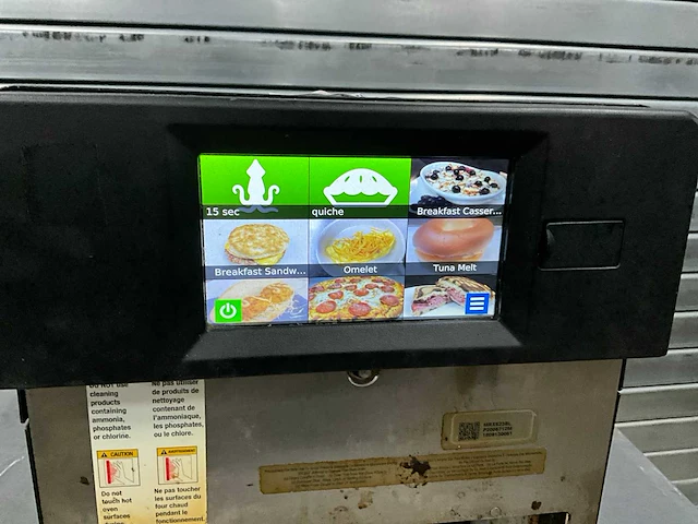2018 menumaster mrx523bl high speed oven - afbeelding 3 van  7