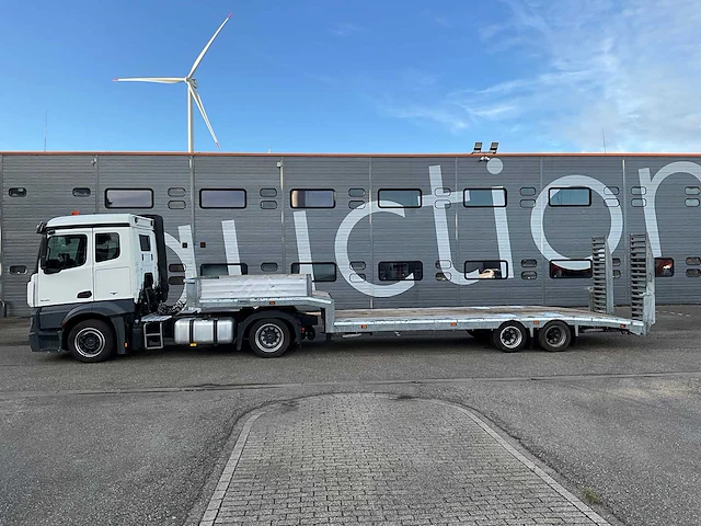 2018 mercedes-benz actros 1836 euro6 vrachtwagen met veldhuizen oplegger - afbeelding 12 van  42