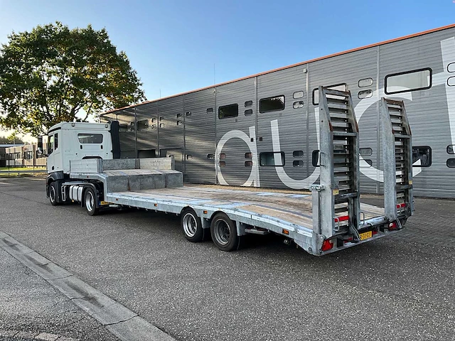 2018 mercedes-benz actros 1836 euro6 vrachtwagen met veldhuizen oplegger - afbeelding 23 van  42